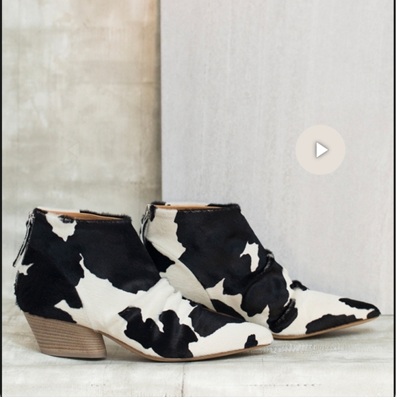 Halmanera Cowhide ankle boots 36 - Picture 2 of 11
